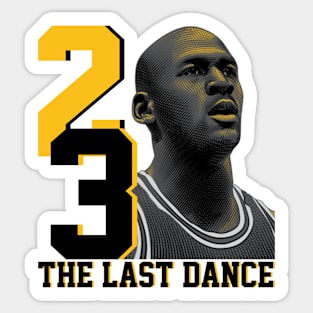 Michael Jordan 23 The Last Dance Sticker